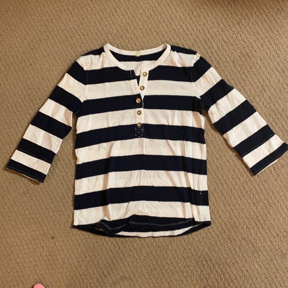 JCrew buttoned top